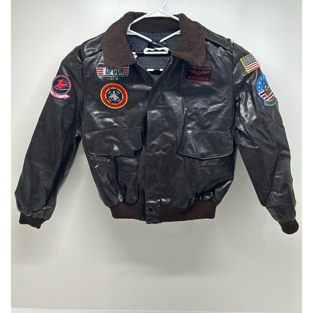 Top Gun Bomber Jacket By Leg Avenue Sz Small Costume Maverick Halloween
